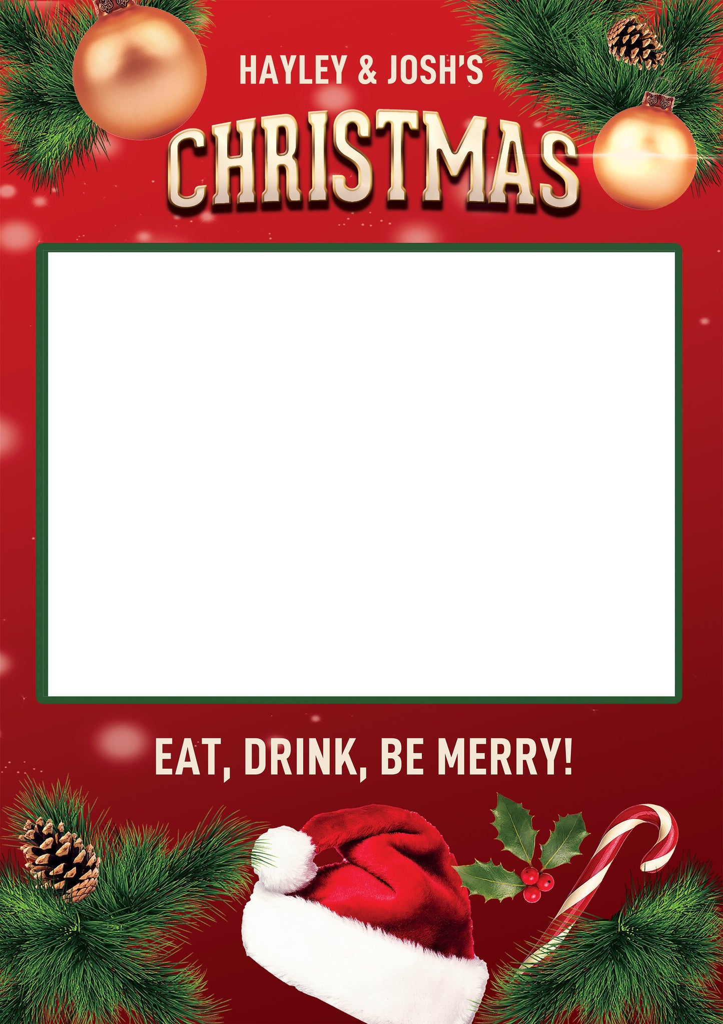 Christmas Party Selfie Frame