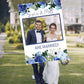 Navy & White Wedding Selfie Frame