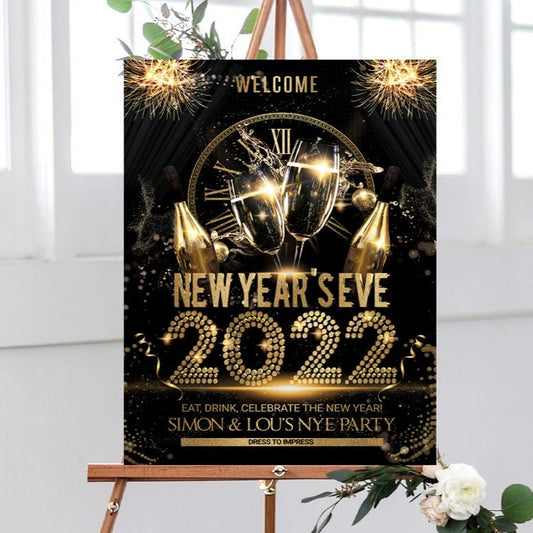 New Years Eve Party Sign