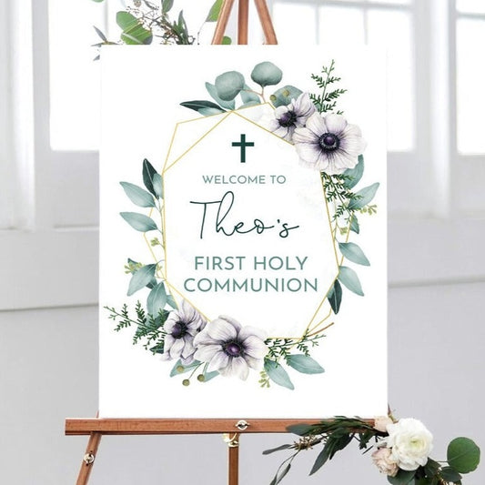 First Holy Communion Welcome Sign