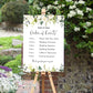 White Rose Wedding Order of Events