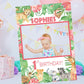 Pink Safari Birthday Party Selfie Frame