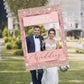 Rose Gold Wedding Selfie Frame