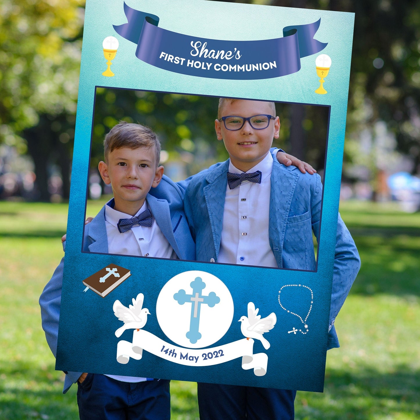 First Holy Communion Party Selfie Frame