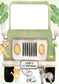 Wild One Jeep Safari Birthday Selfie Frame