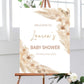 Pampas Boho Baby Shower Sign