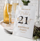 21st Birthday Party Welcome Sign - Smart Party Shop