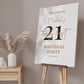 21st Birthday Party Welcome Sign - Smart Party Shop