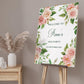 Peach Floral Hen Party Welcome Sign