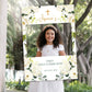 White Rose 1st Holy Communion Selfie Frame & Welcome Sign - Smart Party Shop