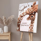 Mum and Baby Giraffe Baby Shower Sign