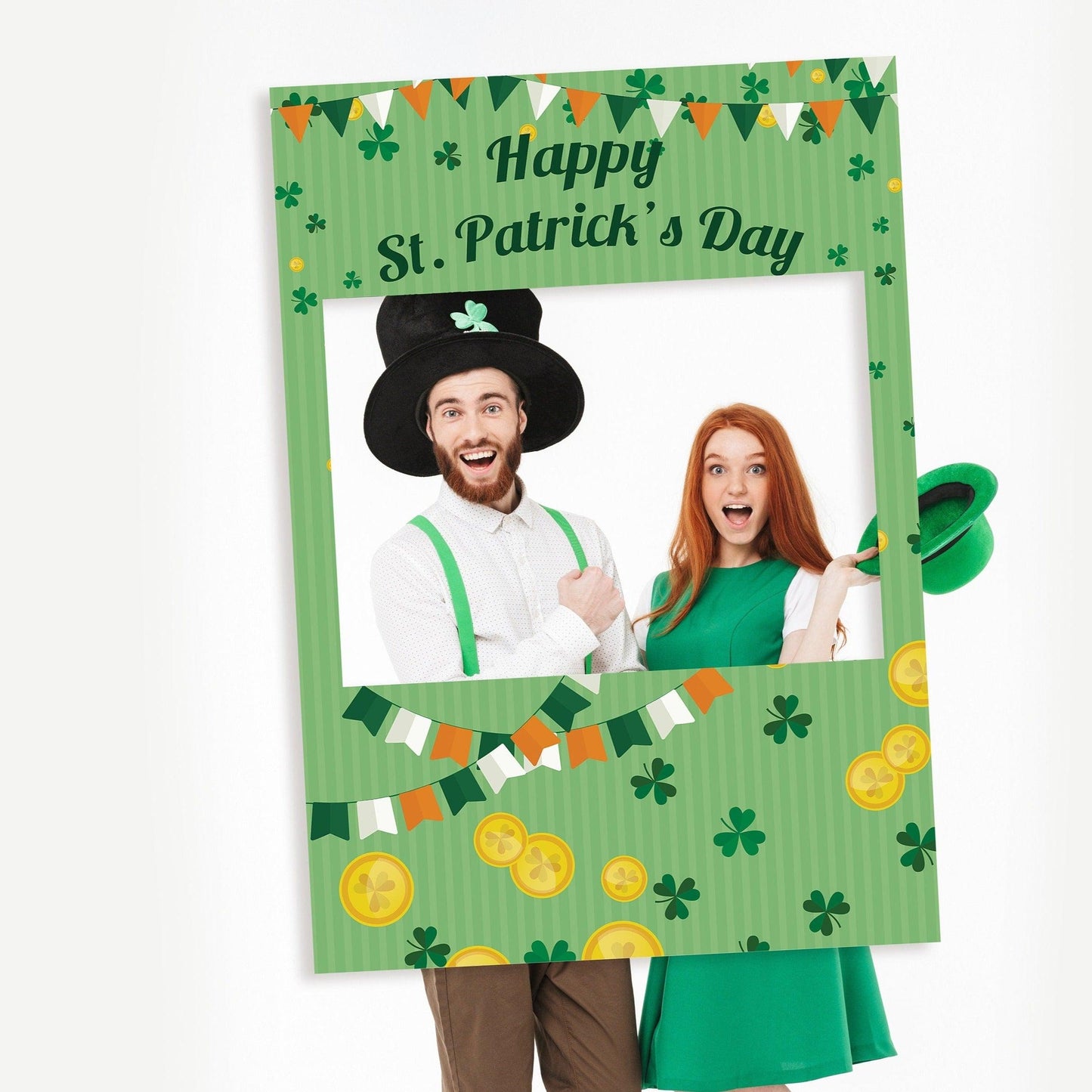 St. Patrick's Day Selfie Frame & Sign - Smart Party Shop
