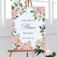 Blush Floral Hen Party Welcome Sign