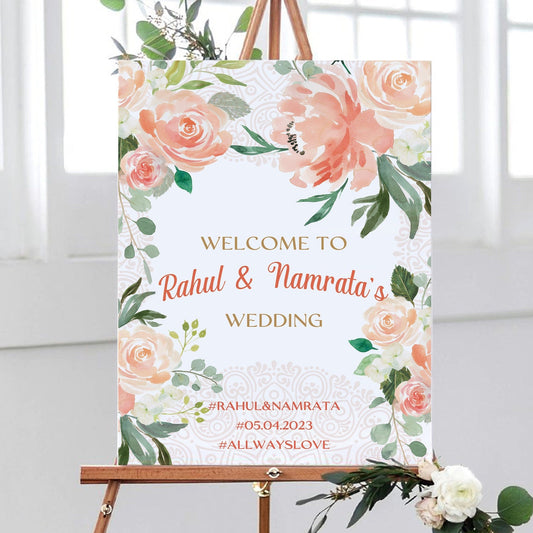 Nikah Welcome Sign, Muslim Welcome Sign