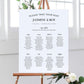 Modern Wedding Seating Chart - Smart Party Shop