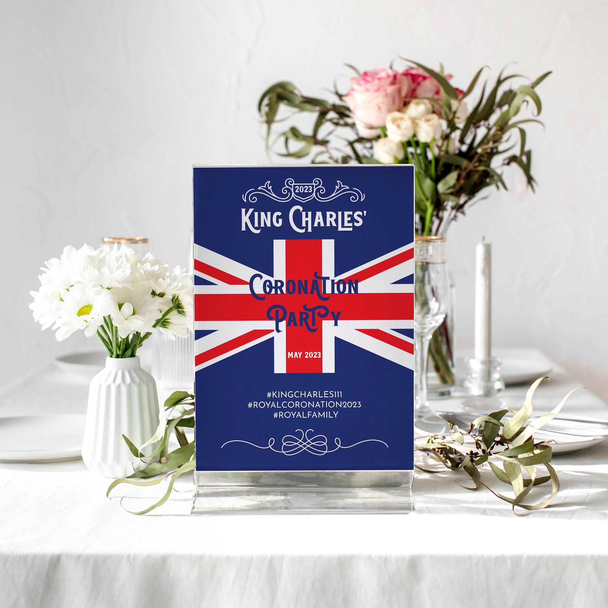 Coronation Party Selfie Frame – Smart Party Shop