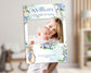 Boy's Peter Rabbit Christening Selfie Frame and Welcome Sign