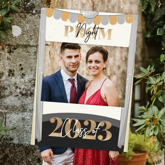 Prom Night or Graduation Selfie Frame & Party Sign